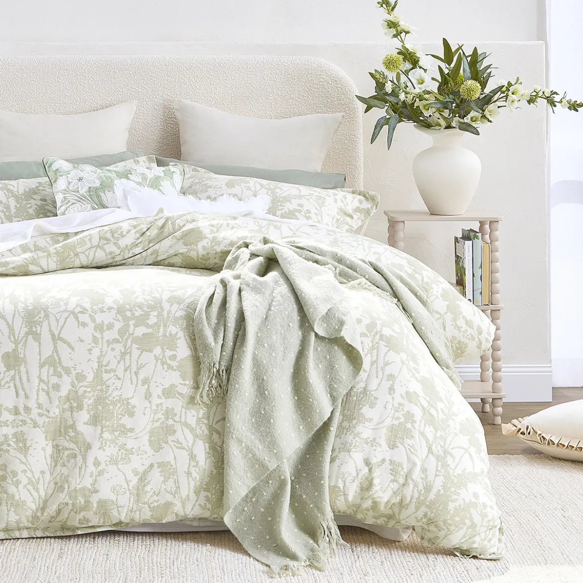 Mirelle Floral Quilt Cover Set