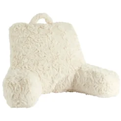 Montana Faux Fur Bed Rest Reading Pillow
