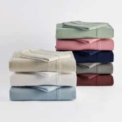 Natural Cotton Flannelette Sheet Set