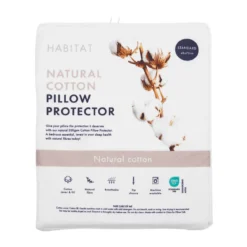 Natural Cotton Standard Pillow Protector