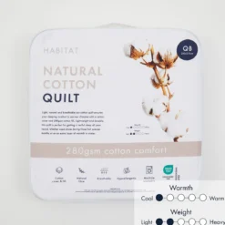 Natural 280gsm Cotton Quilt