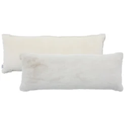 Nevada Faux Fur Large Oblong Cushion