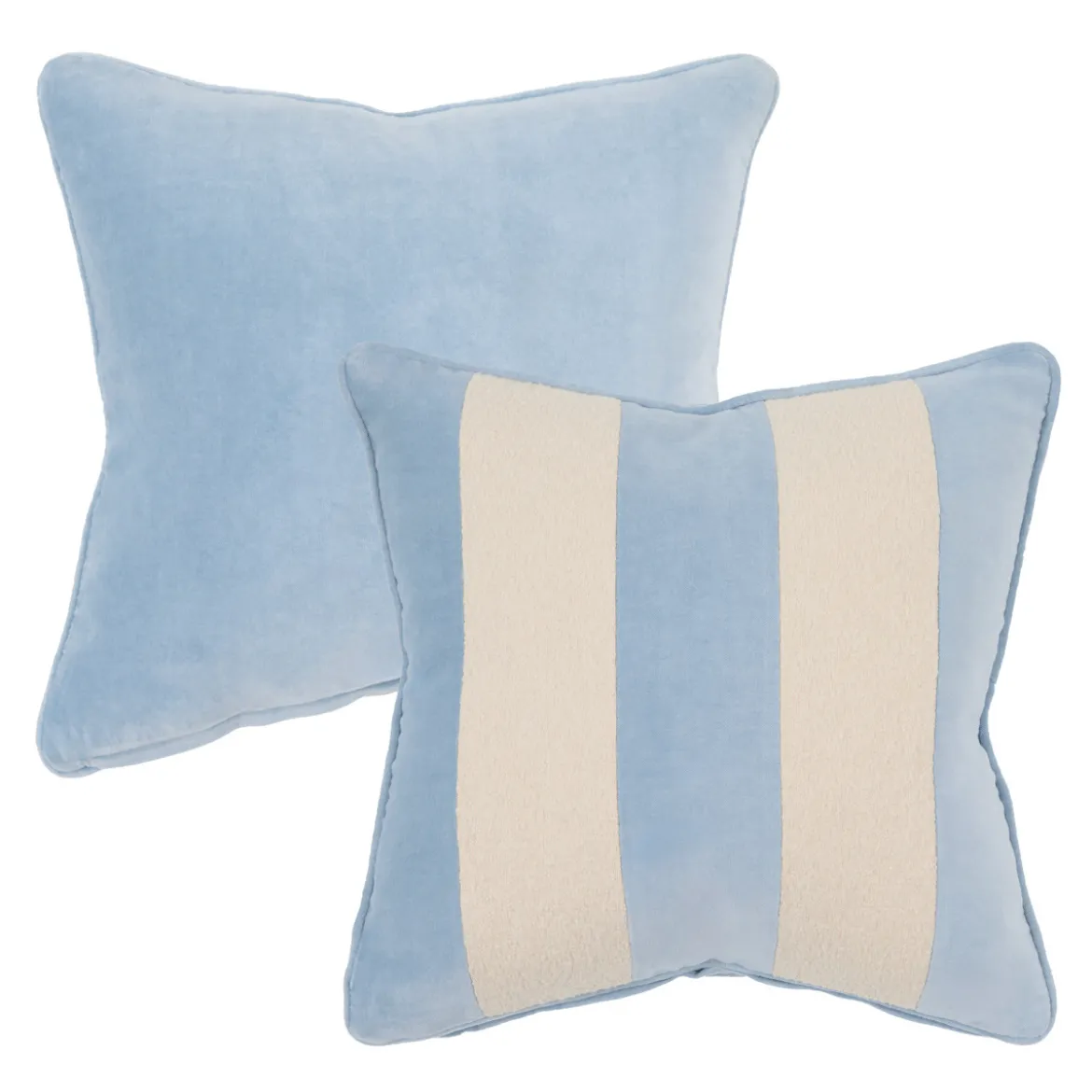 Nico Velvet Boucle Stripe Cushion