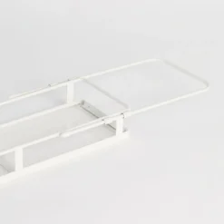 Noah Extendable White Bath Caddy