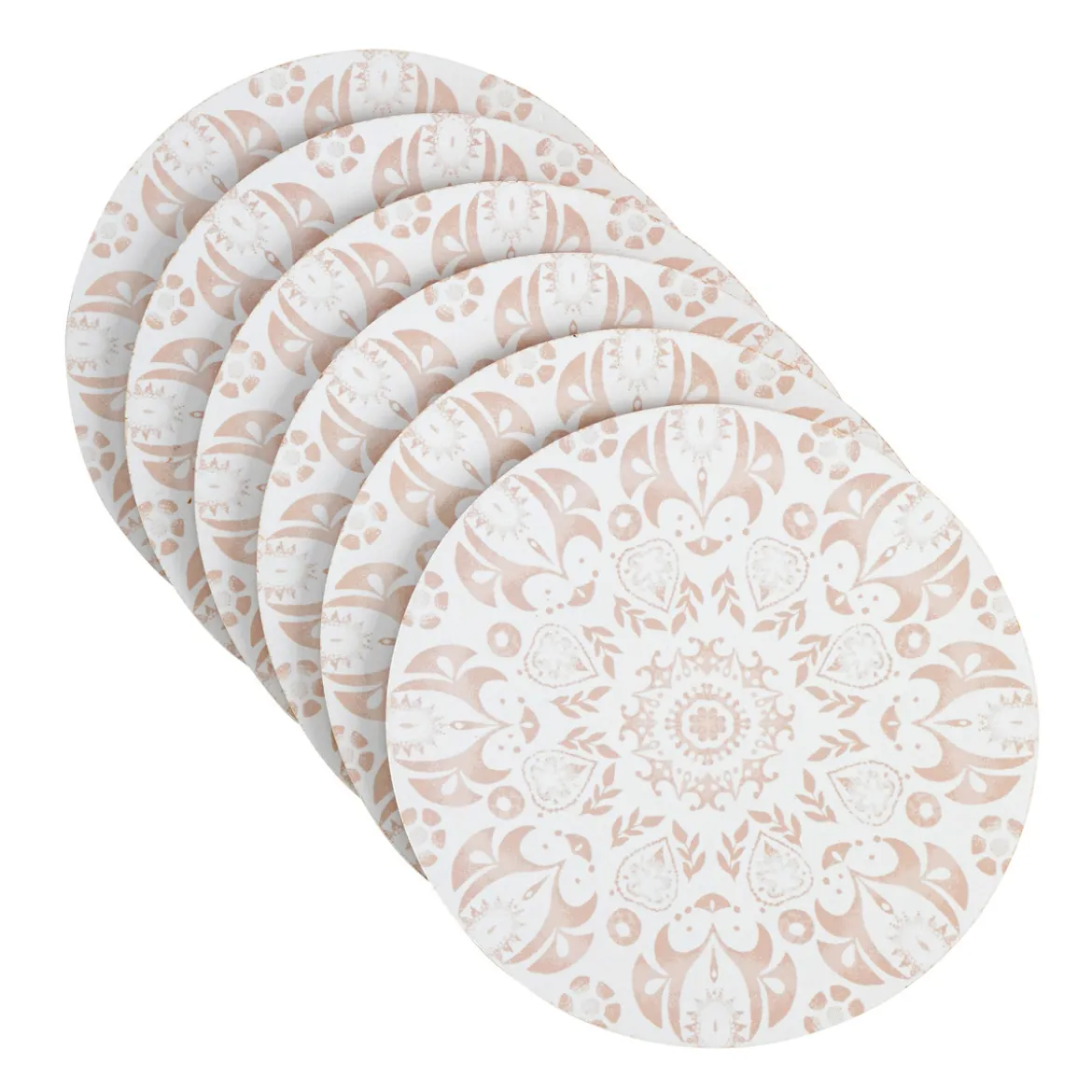 Odessa Cork Coaster Set of 6