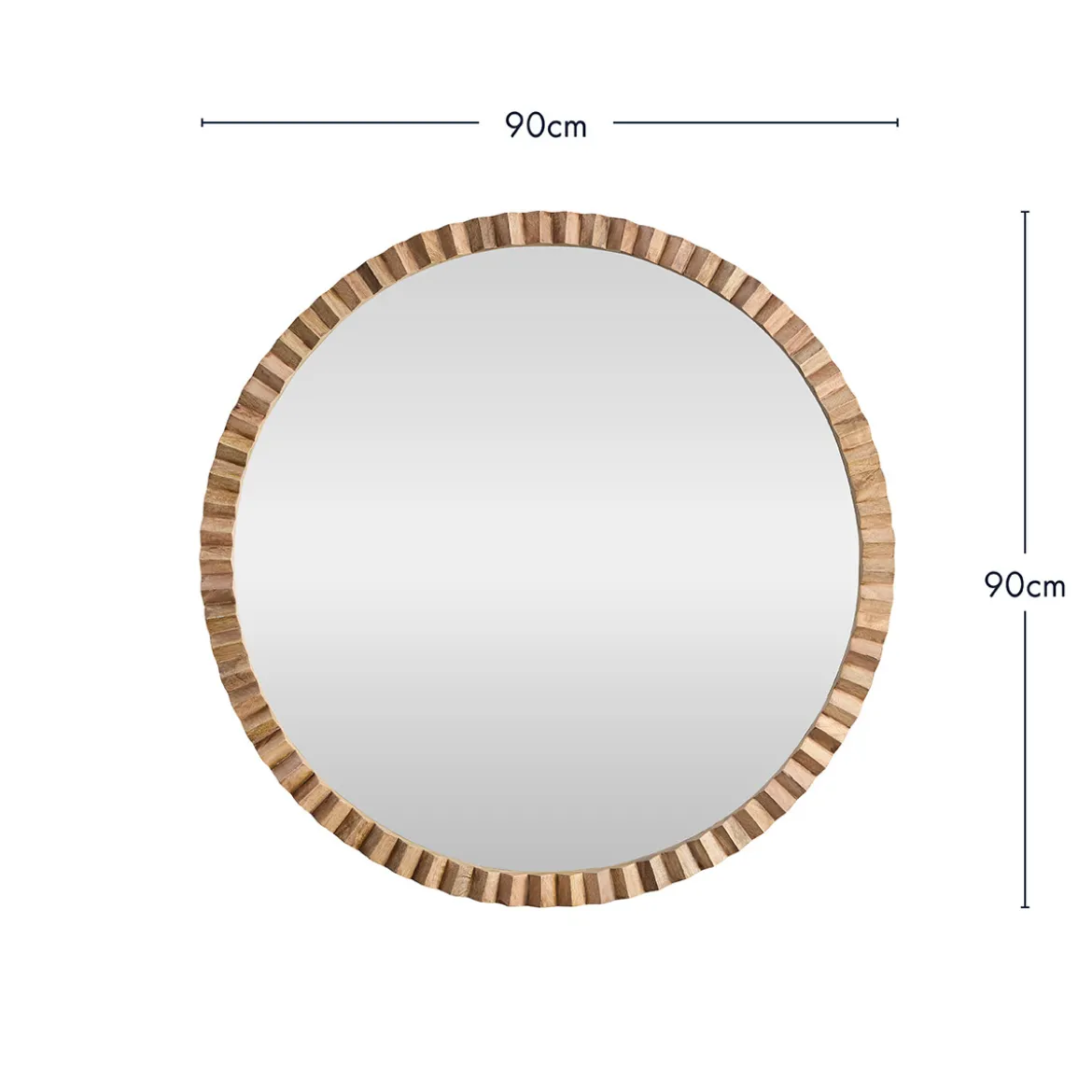 Oliver Round Mirror