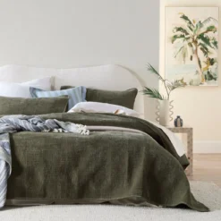 Olivia Chenille Coverlet Set