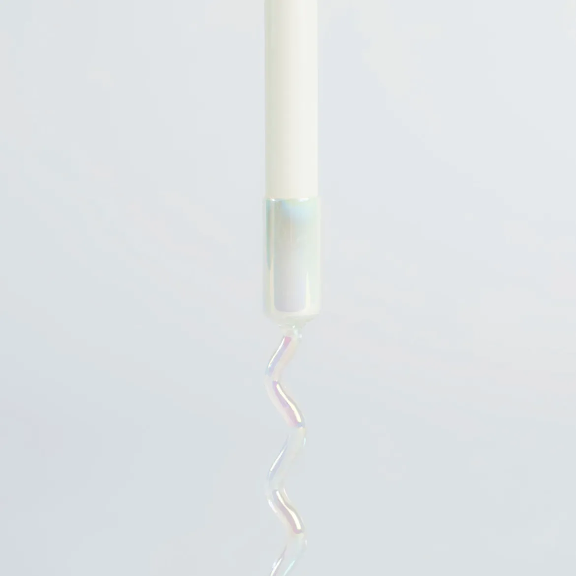 Opaline Candle Holder Set of 2