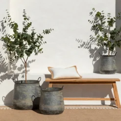 Otto Metal Decorative Pot