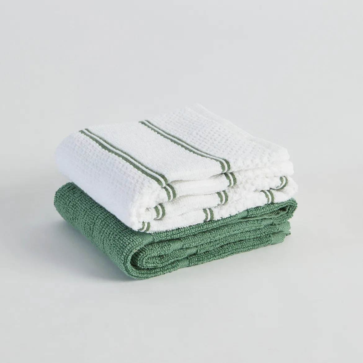 Oxford Cotton Tea Towel Set of 2