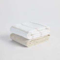 Oxford Cotton Tea Towel Set of 2