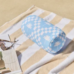 Paradiso Palm Check Neckroll