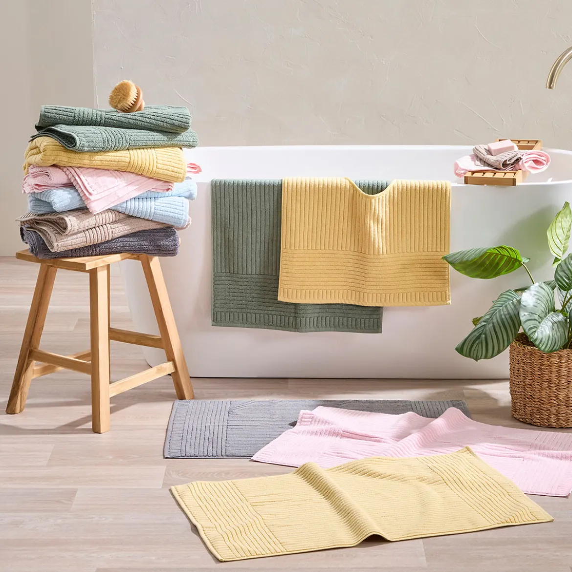 Patara Towelling Contour Mat