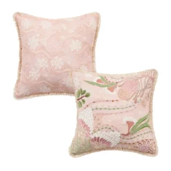 Paths of Rest by Domica Hill Embroidered Cushion
