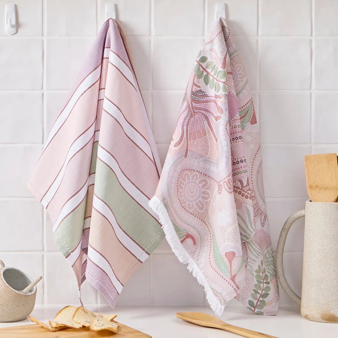 Paths of Rest by Domica Hill Tea Towel 2 Pack