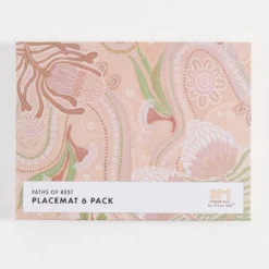 Paths of Rest Cork Placemat Set of 6