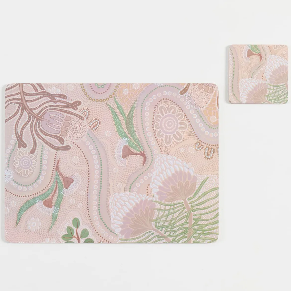 Paths of Rest Cork Placemat Set of 6
