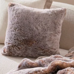 Pelage Faux Fur Square Cushion