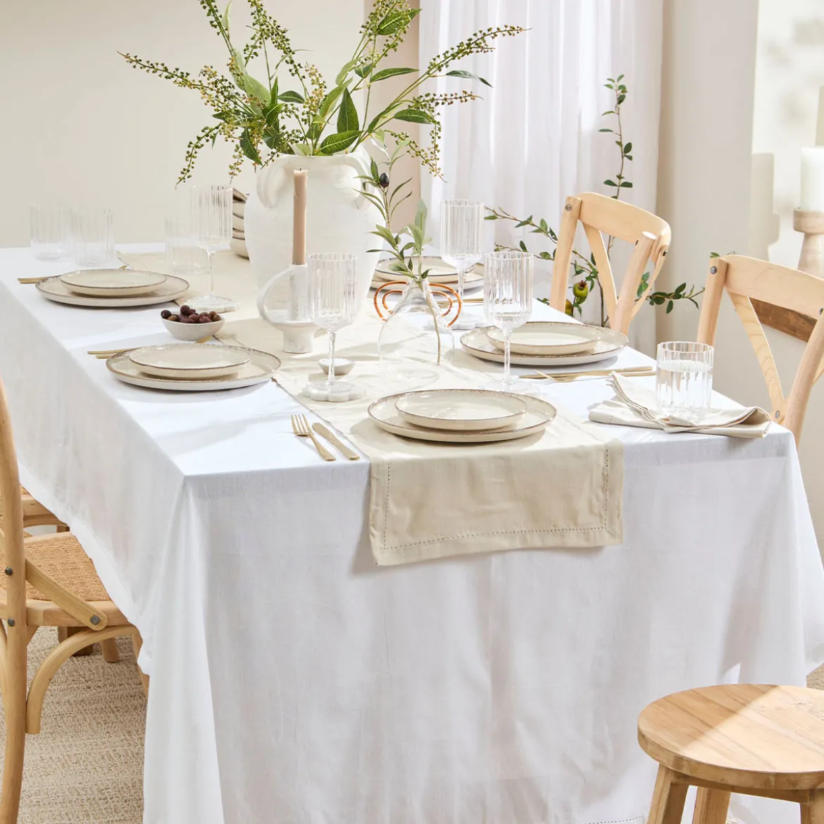 Pelham Cotton Table Runner