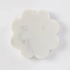 Petal Marble Coaster Set of 2