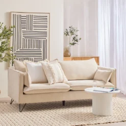 Picolly Natural 3 Seater Sofa