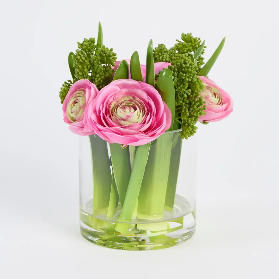 Pippa Artificial Ranunculus Bouquet in Vase