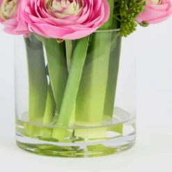 Pippa Artificial Ranunculus Bouquet in Vase