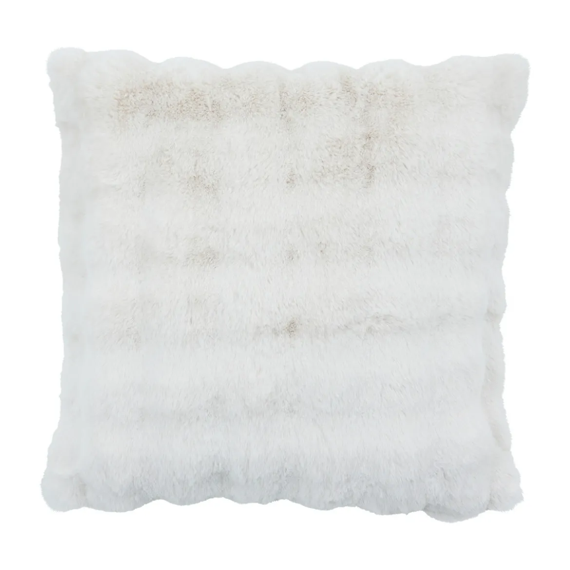Prague Faux Fur Large Square Cushion