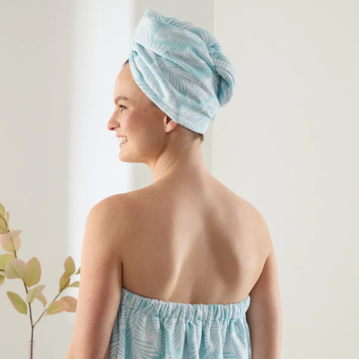 Raffles Aqua Microfibre Towel Wrap Range