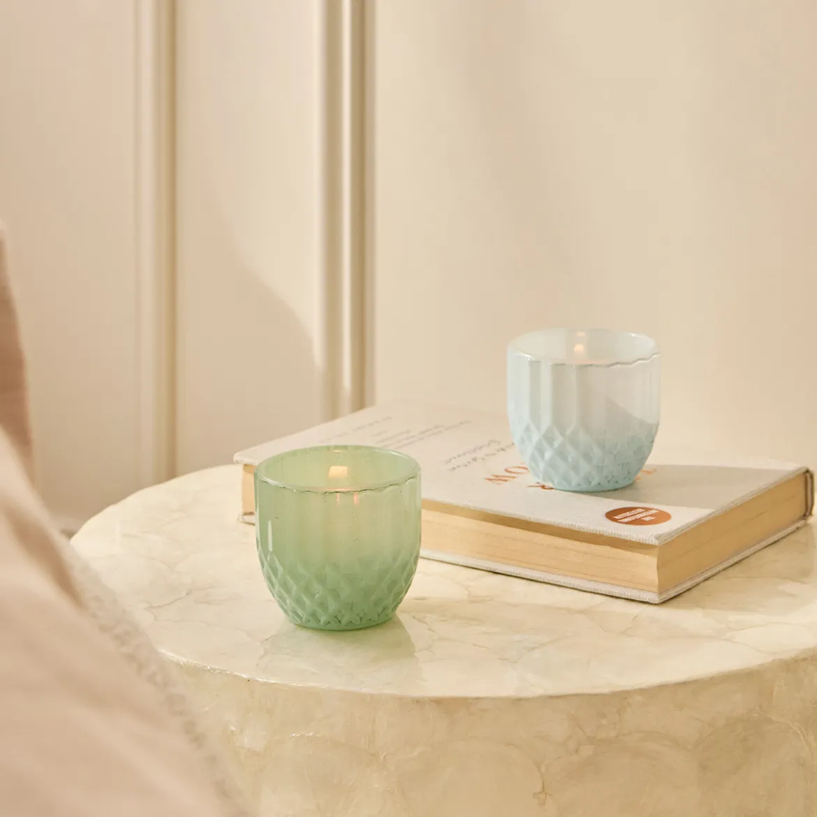 Rain Glass Candle Holder