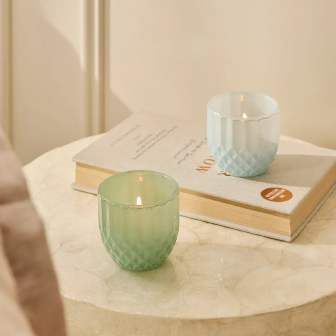 Rain Glass Candle Holder