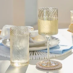 Raya Lustre Wine Glass Set of 4