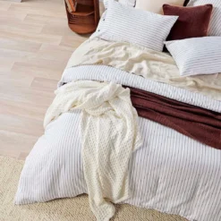 Raye Stripe Quilt Cover Set