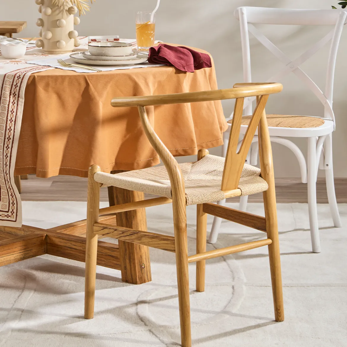 Replica Wishbone Dining Chair