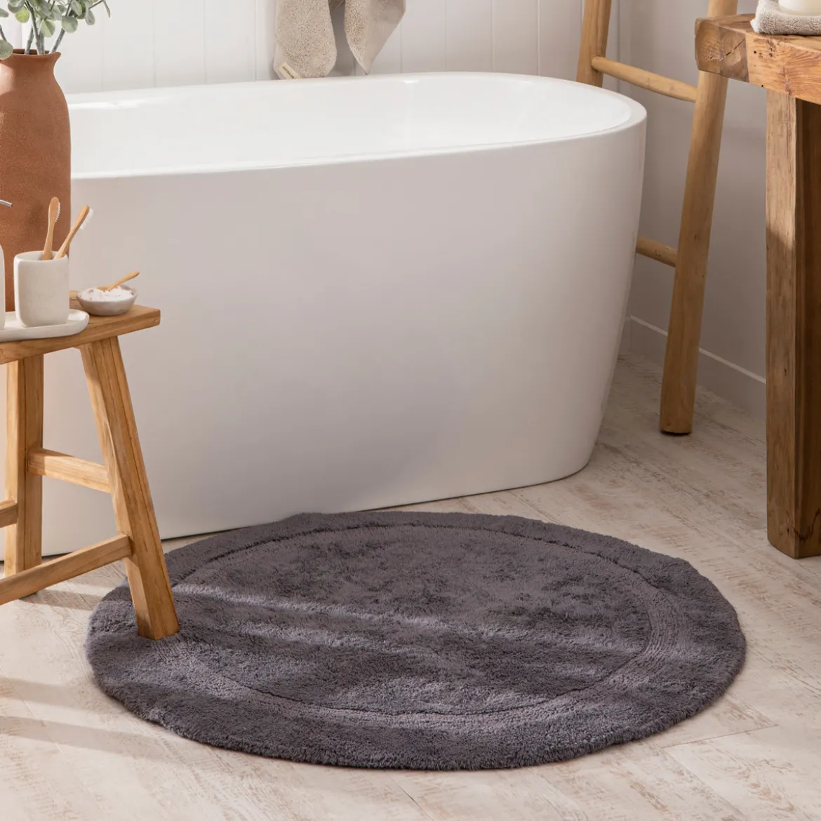 Resort Reversible Bath Mat Round