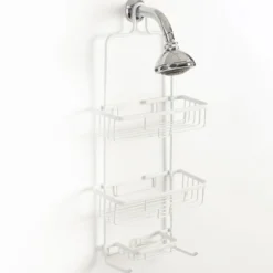 Riley White Shower Caddy