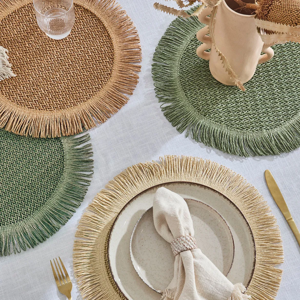 Rio Fringed Placemat