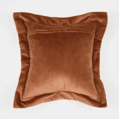 Robin Velvet Embroidered Cushion