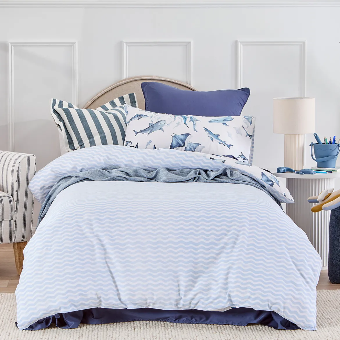 Rulers of the Sea Quilt Cover Set