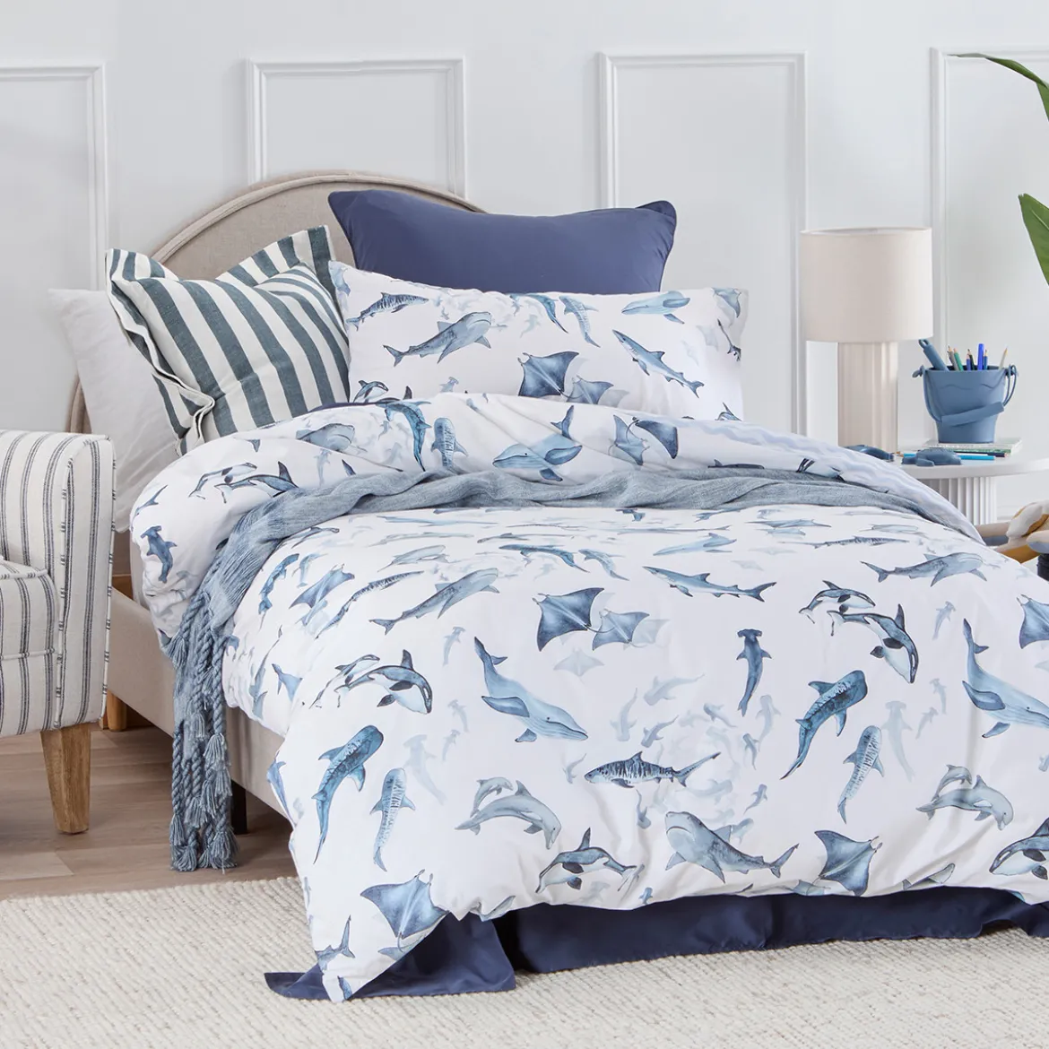 Rulers of the Sea Quilt Cover Set