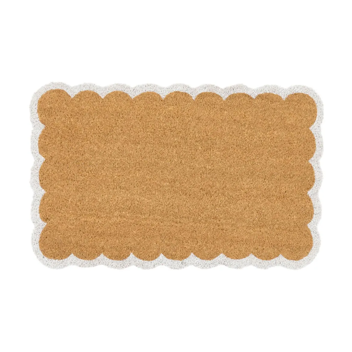 Rumi Scalloped Large Doormat
