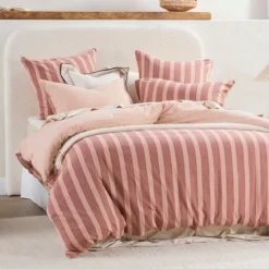 Ryder Reversible Stripe Quilt Cover Set