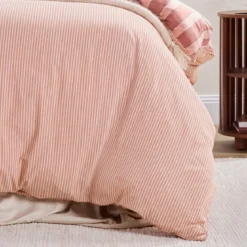 Ryder Reversible Stripe Quilt Cover Set