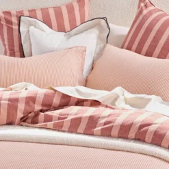 Ryder Reversible Stripe Quilt Cover Set