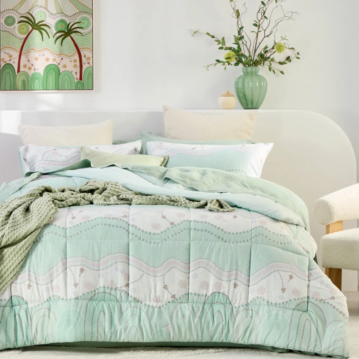 Sacred Stillness Comforter Set