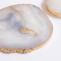 Salt Agate Coaster 2pk