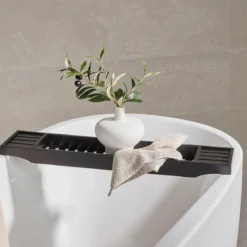 Sanctuary Black Bath Caddy
