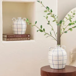 Siba Check Vase