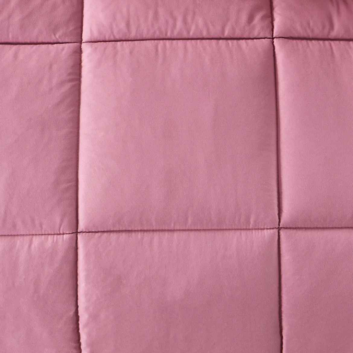 Snoozi Cube Dusty Pink Microfibre Comforter Set