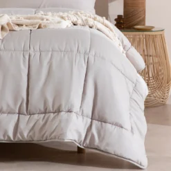 Snoozi Cube Natural Microfibre Comforter Set